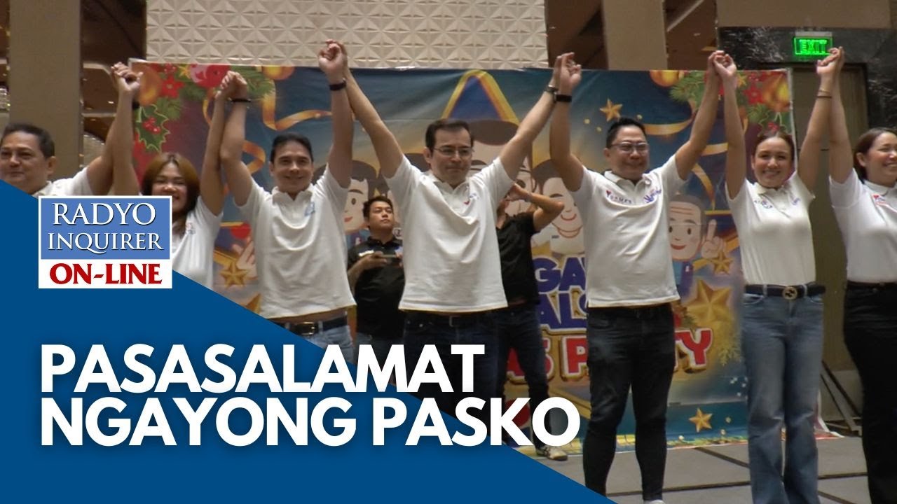 Ex-Manila Mayor Isko Moreno, Chi Atienza, nakisaya sa barangay officials ng lungsod ngayong Pasko