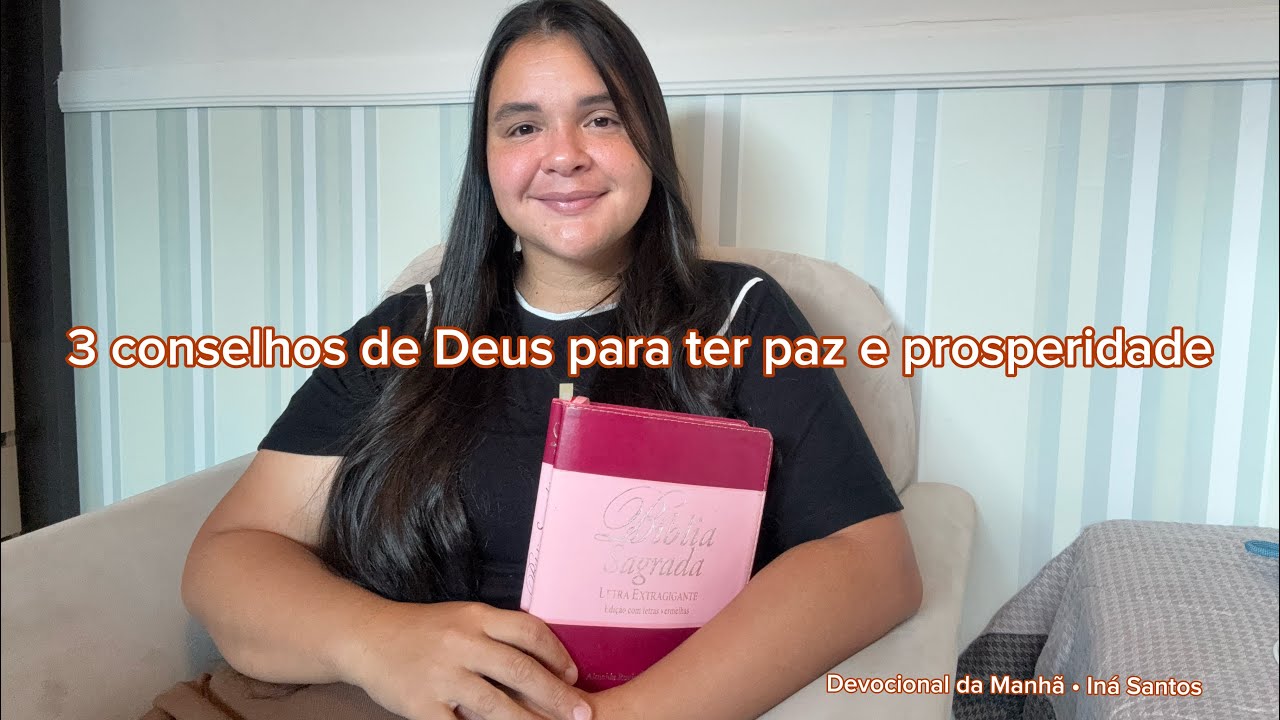 3 Conselhos de Deus para quem quer viver em paz | Provérbios 3:7-8