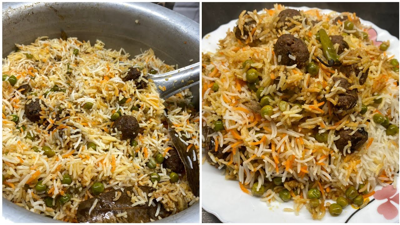 TASTIEST Matar Kofta Pulao Recipe | एक बार ऐसे पुलाव बना के देखें फिर बिरयानी नही खाएंगे | Meat ball
