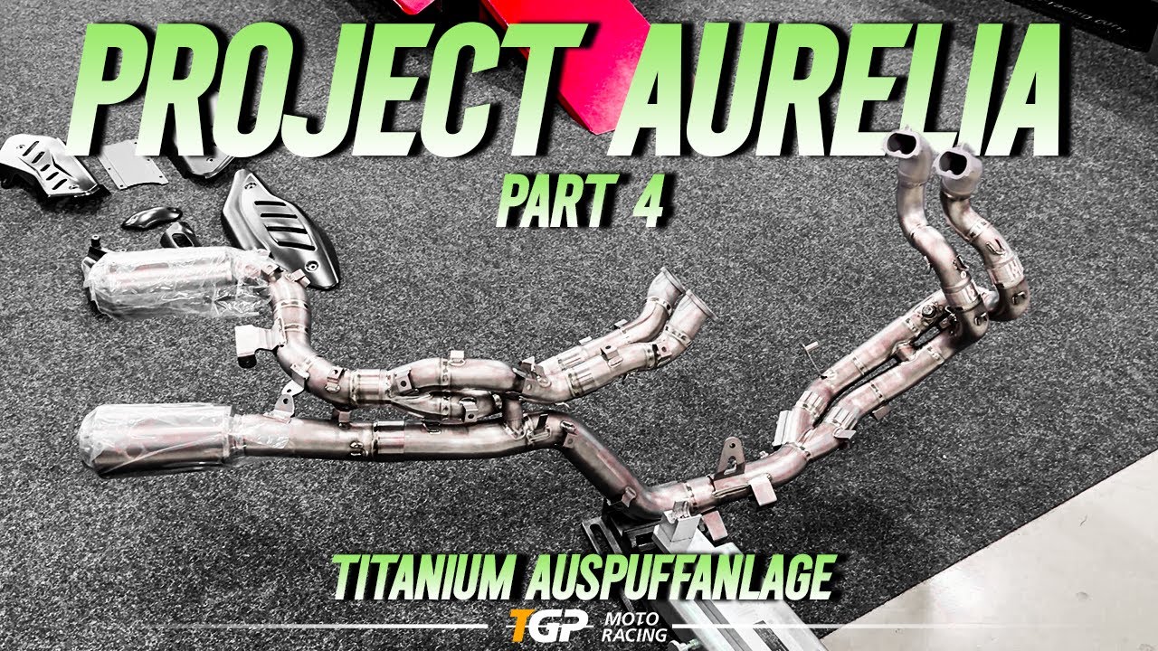 Panigale V4 2025 bekommt ihren neuen Auspuff | Aurelia Edition Part 4