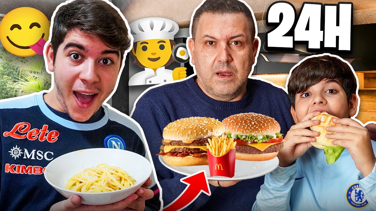 👨‍🍳 SHALE CUCINA A PAPÀ e CHRISTIAN PER 24 ORE!!