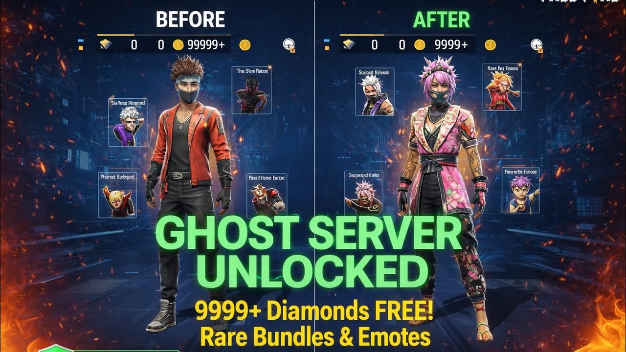 Free Fire Proxy Server Secret Trick! 💎 Unlimited Coins & Diamonds 2026