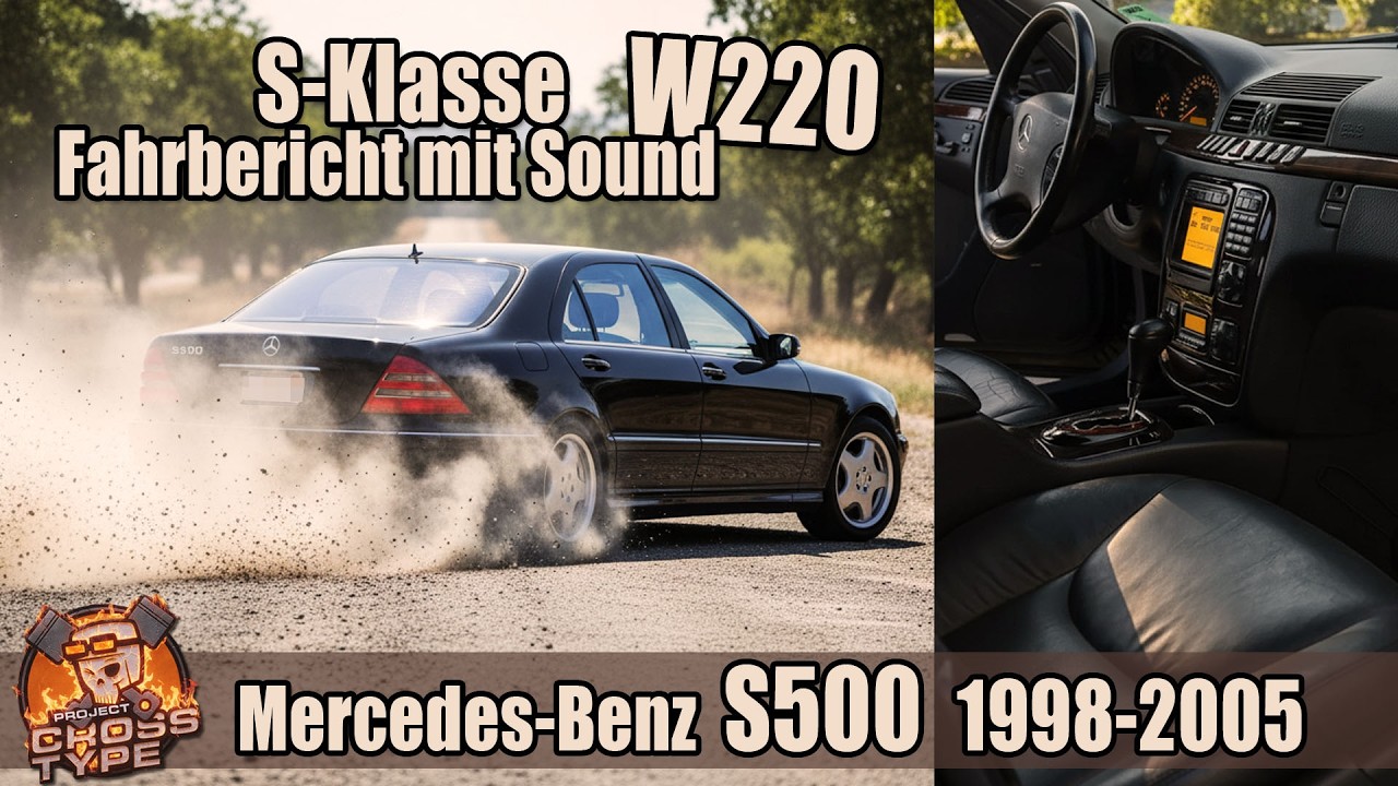 Mercedes  W220 S-Klasse S500 Fahrbericht mit Sound 1998-2005