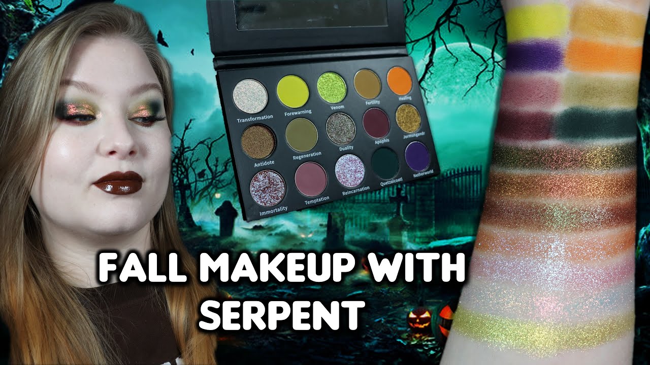 Fall Makeup Look With Serpent by Martesmakeup x Micka Beauty Shop + Swatches ♥ New Pre-Order!