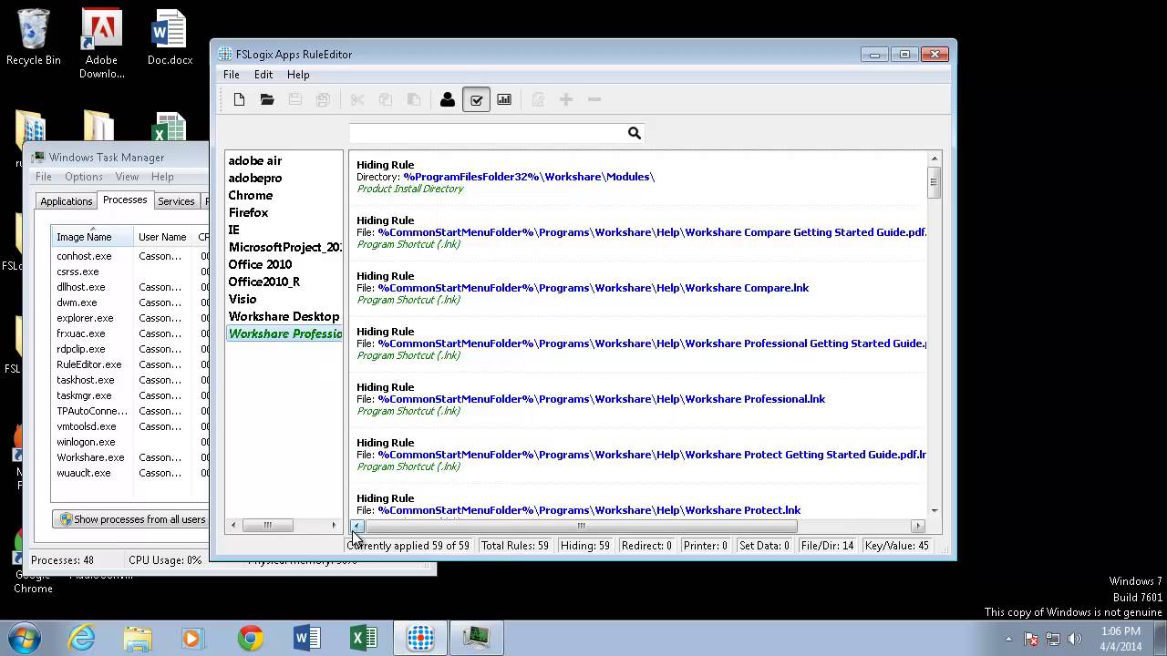 FSLogix Apps and Workshare Pro 8 Demo