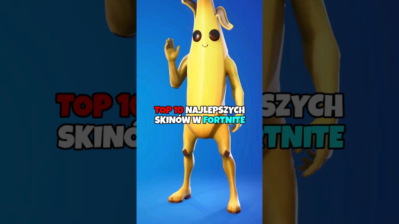 TOP 10 NAJLEPSZYCH SKIN&Oacute;W W FORTNITE! #fortnite