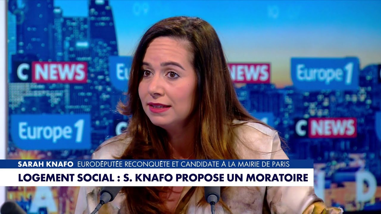Sarah Knafo : «Emmanuel Grégoire veut transformer la capitale en HLM géant»