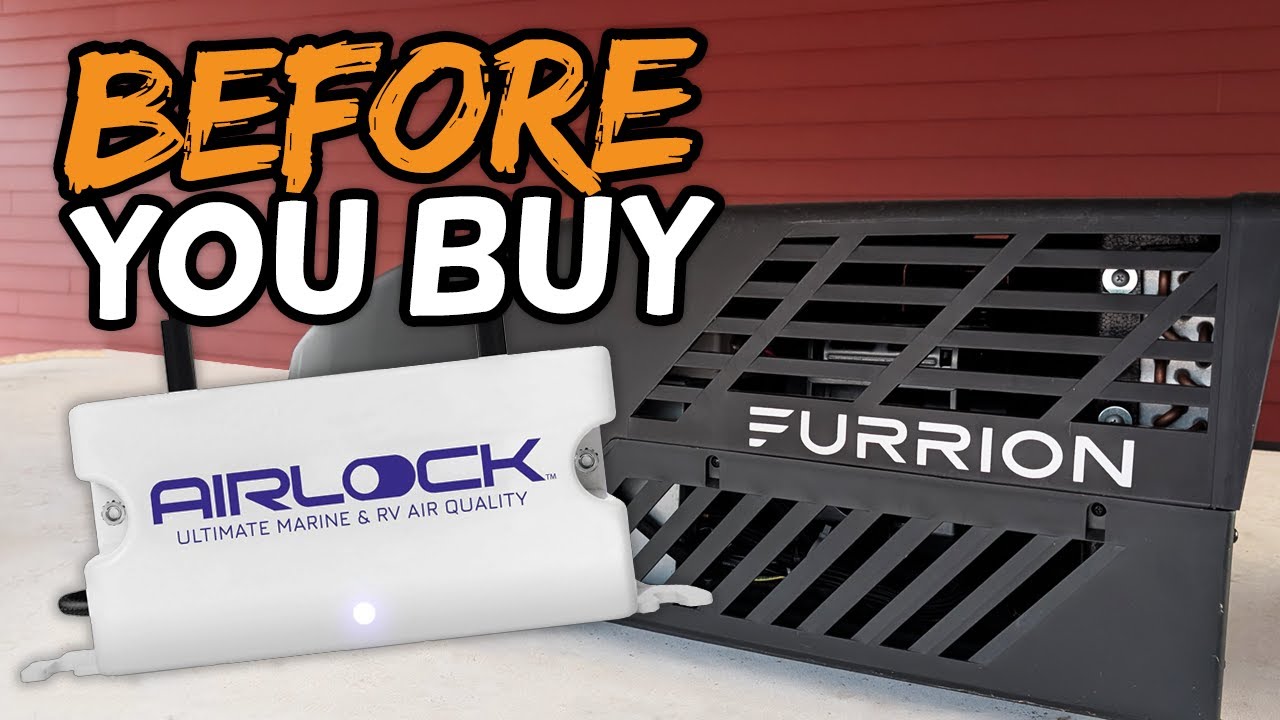 AIRLOCK One RV Air Purifier on My Furrion Chill 15K Air Conditioner // Install & Review