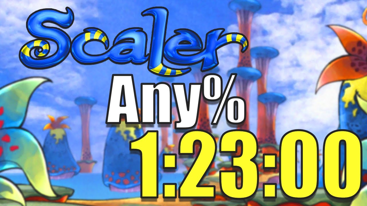 Scaler Any% in 1:23:00 (Former WR)