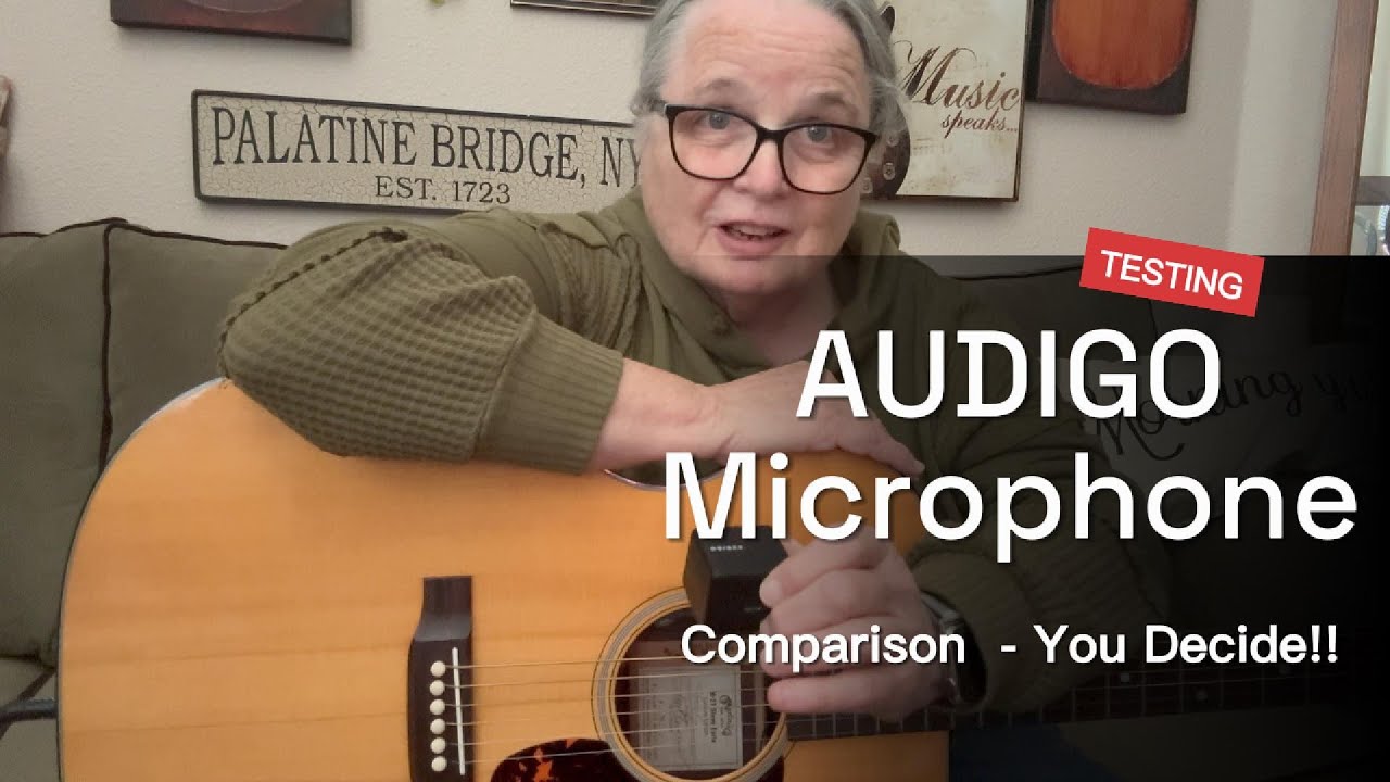 Which Microphone Sounds Better?  TESTING Audigo **  Guitar Tone Comparison