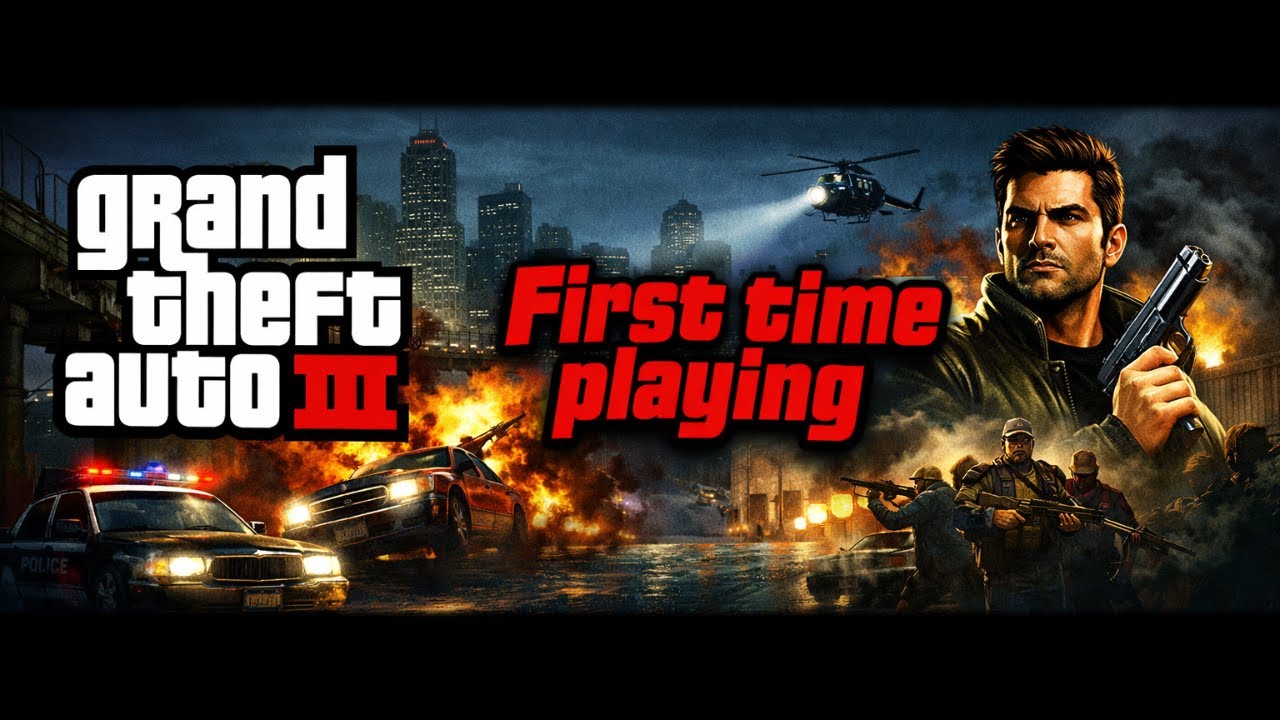 GTA 3 - FIRST TIME PLAYING!