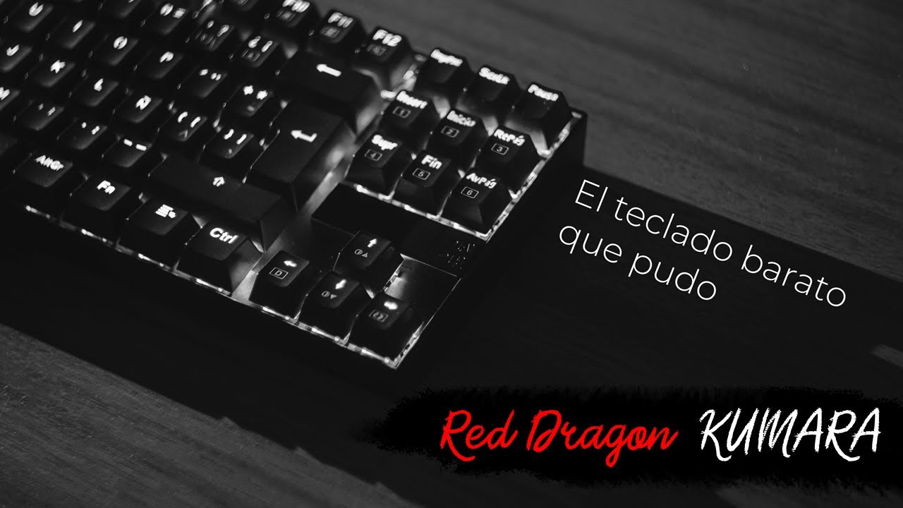 El teclado barato que pudo (Red dragon Kumara) | Cambio de switches, Soundtest, lubricado.
