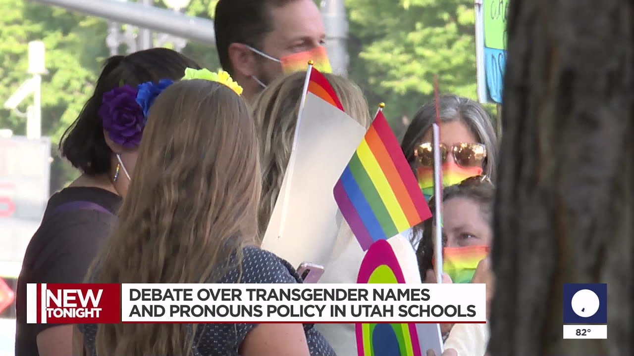 Debate over transgender names, pronouns policy in Utah schools