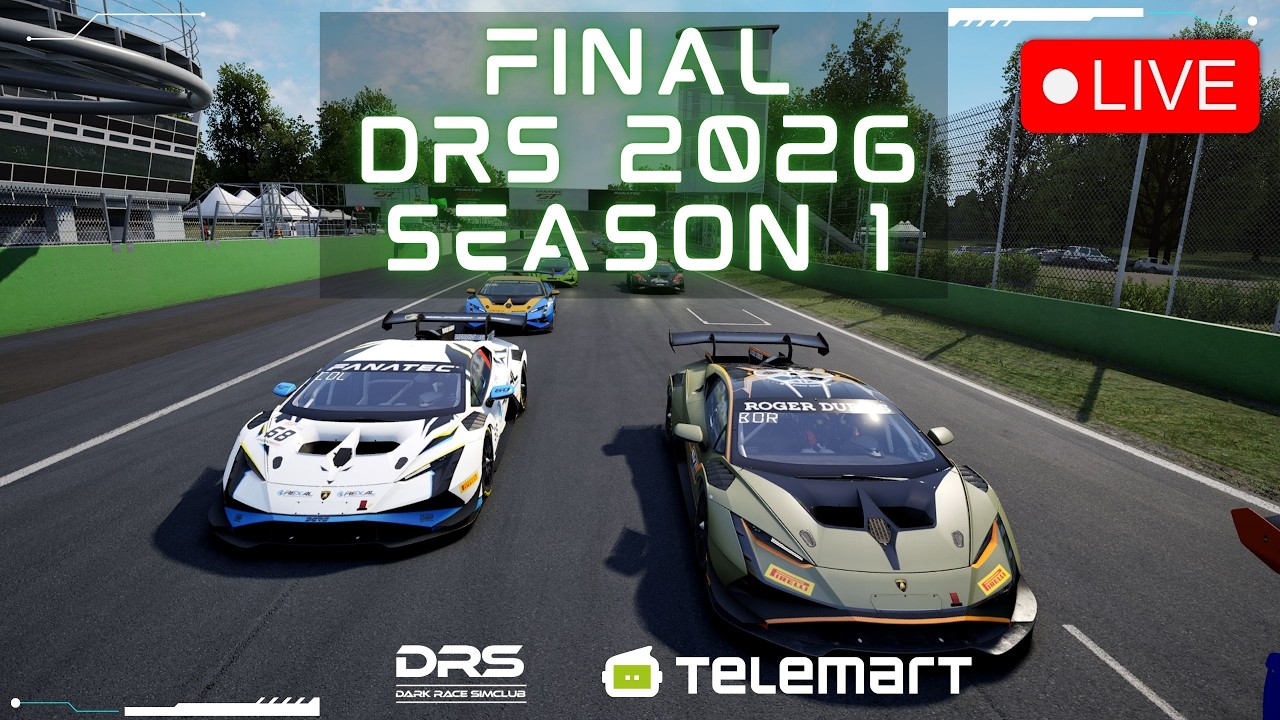 Пряма трансляція фіналу 1 сезону DRS 2026! Assetto Corsa Competizione