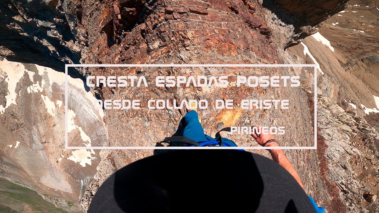 Cresta Espadas Posets desde el collado de Eriste