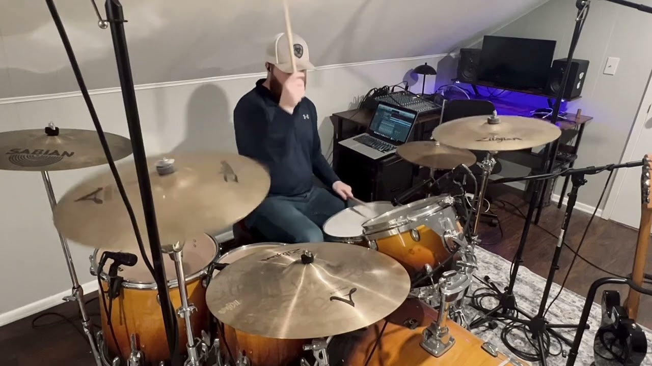 Breaking My Heart - Mitchell Tenpenny | Tyler Hough Drum Cover