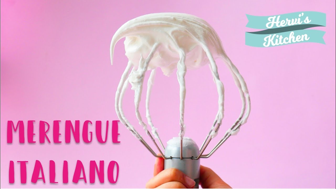 RECETA MERENGUE ITALIANO | Ale Hervi #basicosdereposteria