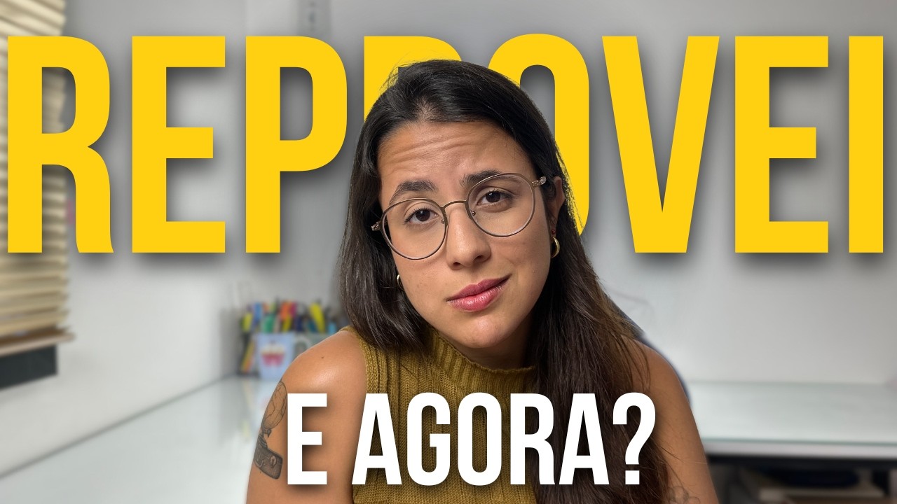 Reprovei. E agora? Como voltar a estudar sem se sabotar
