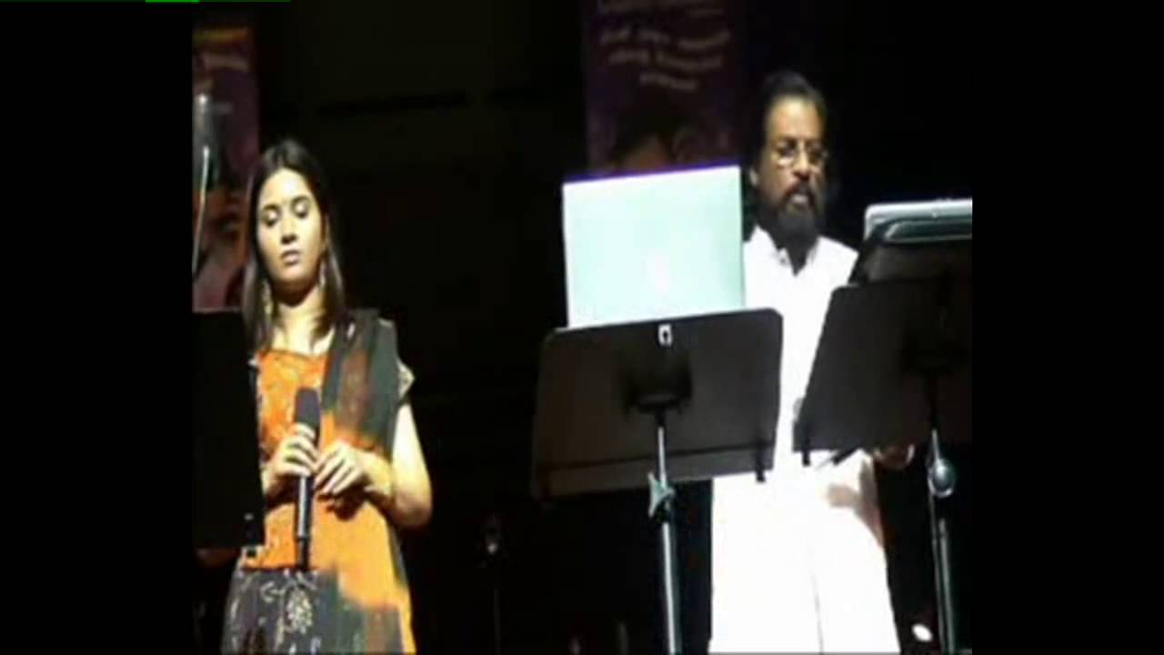Mahathi With Dr K J Yesudas Thai Sonna Thalattu
