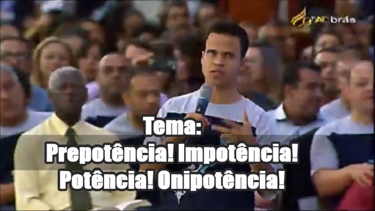 UMADESP 2017 - Elizeu Rodrigues - Prepotência! Impotência! Potência! Onipotência!