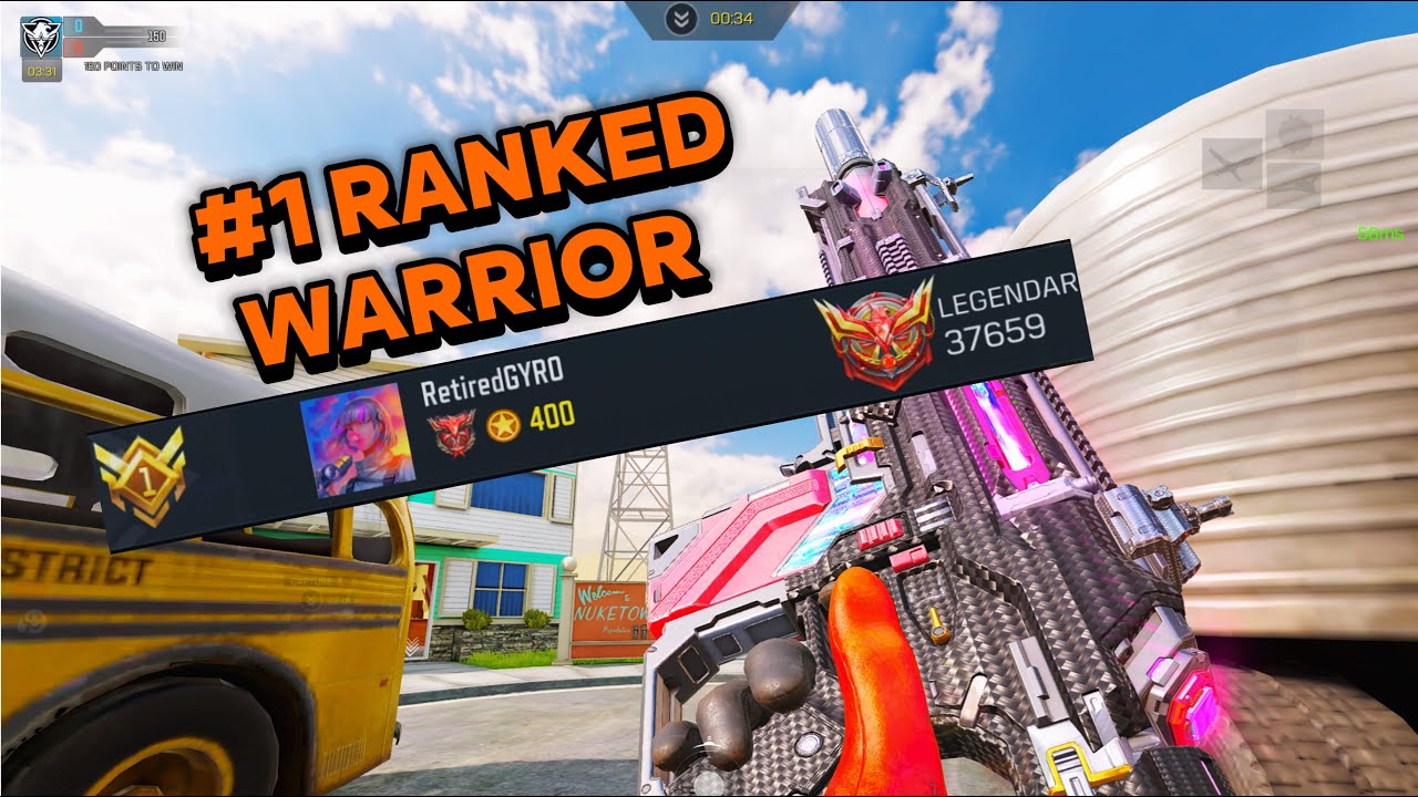 #1 RANKED WARRIOR Season 11 CODM - TEST Stream