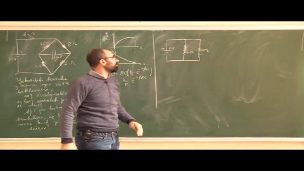 Fizik 2 (Soru Çözümü): RC Devreleri Sorular