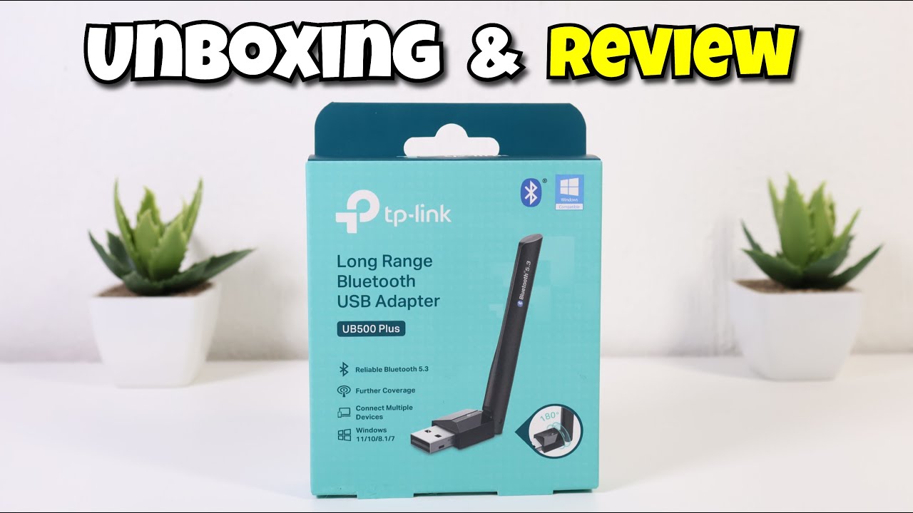 USB-адаптер TP-Link UB500 Plus Bluetooth 5.3 &mdash; распаковка и настройка.