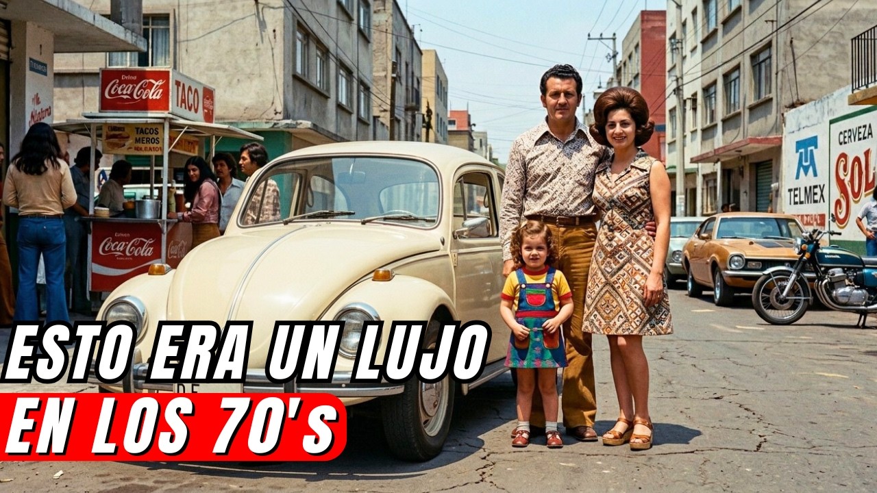 10 Cosas Que Éran Un Lujo en los 70s Que Casi Nadie Tenía.