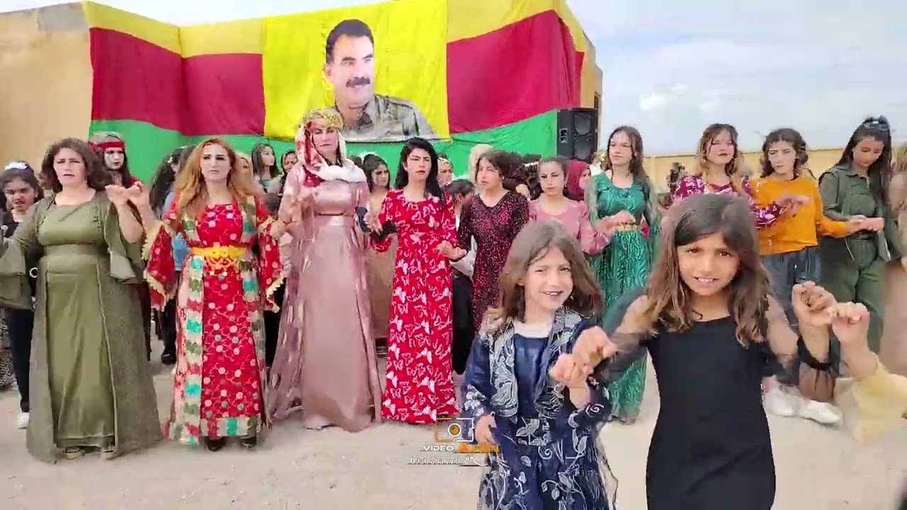 نوروز قرية عوينة الفنان بنكين كوباني الفنان احمد الجبوري تصوير فيديو آهين للافراح 0936585776 (3)