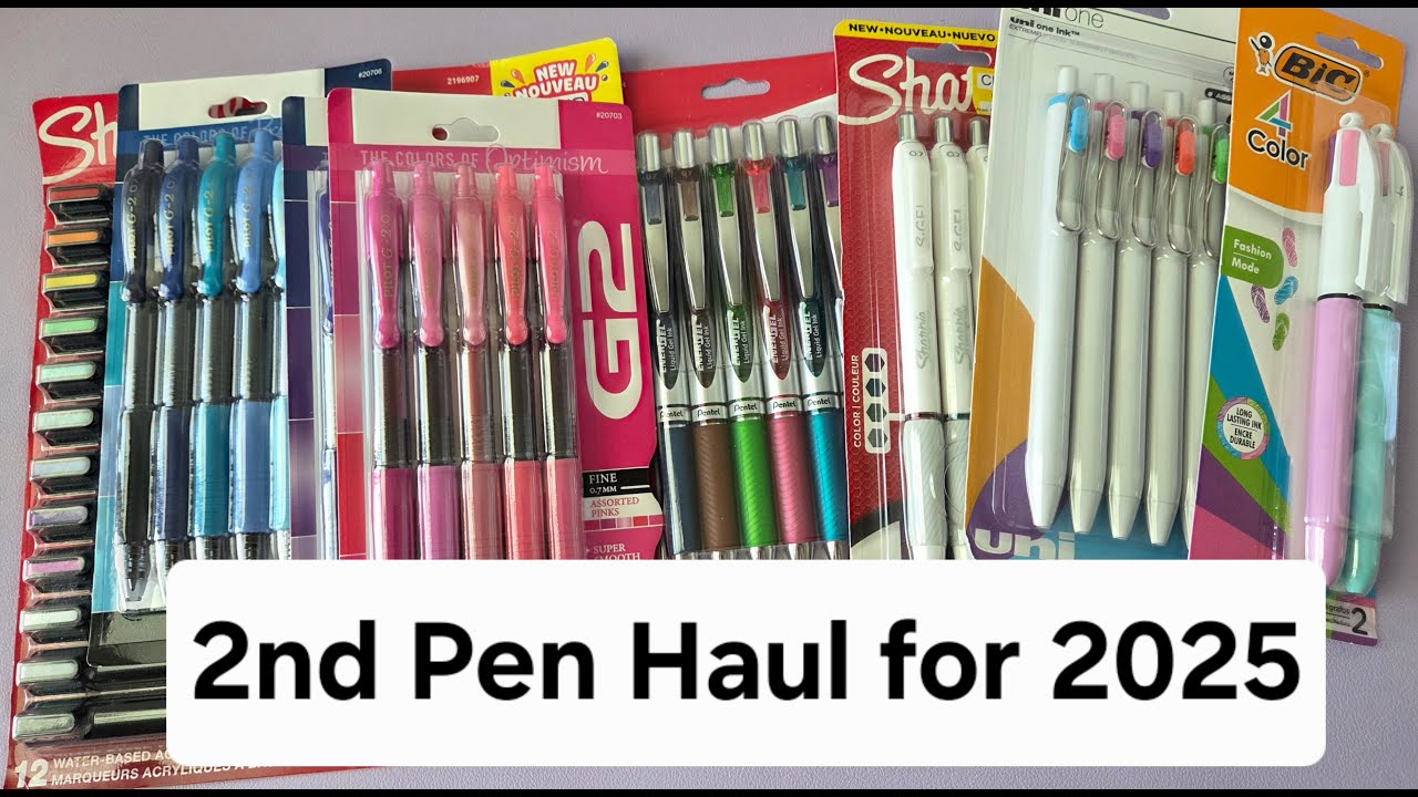 2nd Pen Haul for 2025