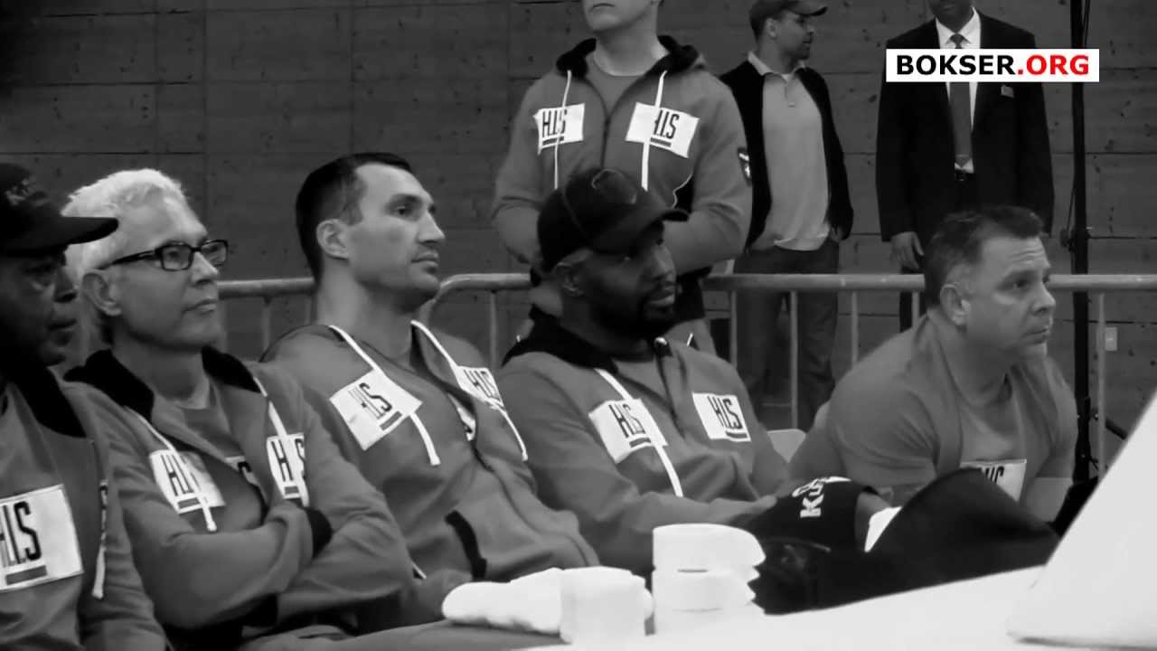 Behind the Scenes: Klitschko vs. Pianeta media workout