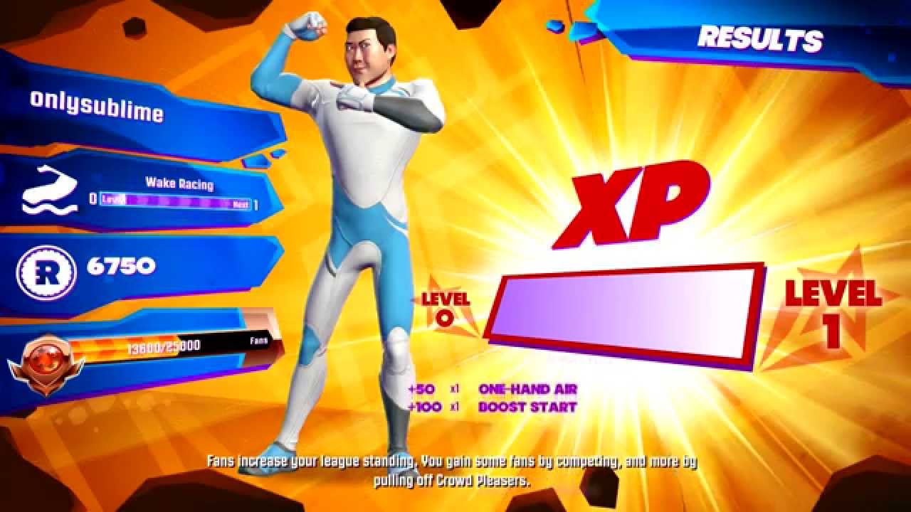 Kinect Sports Rivals Xbox One Training Wake Racing