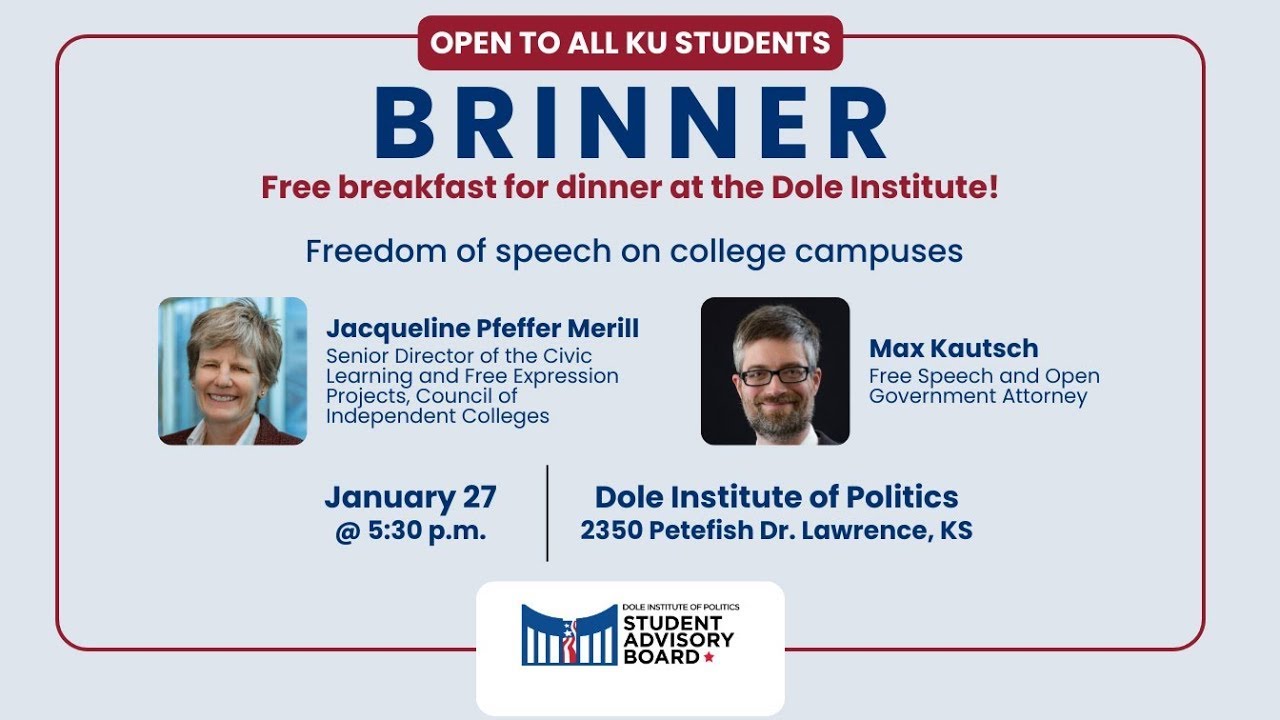 Brinner - Freedom of speech on college campuses