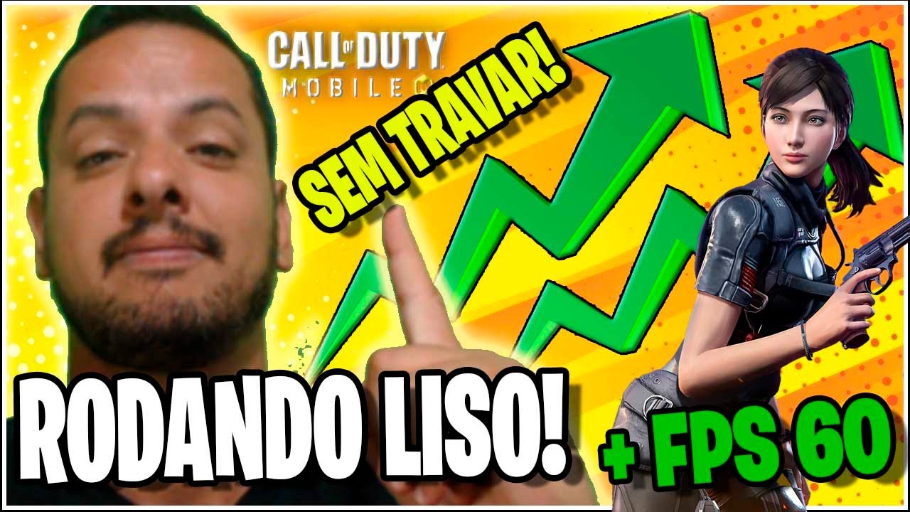 COMO DEIXAR RODANDO *LISO* E DIMINUIR TRAVAMENTO DO CALLL OF DUTY MOBILE NO CELULAR #codashop