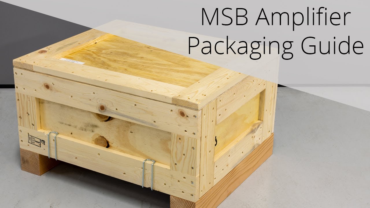 MSB Amplifier Packaging