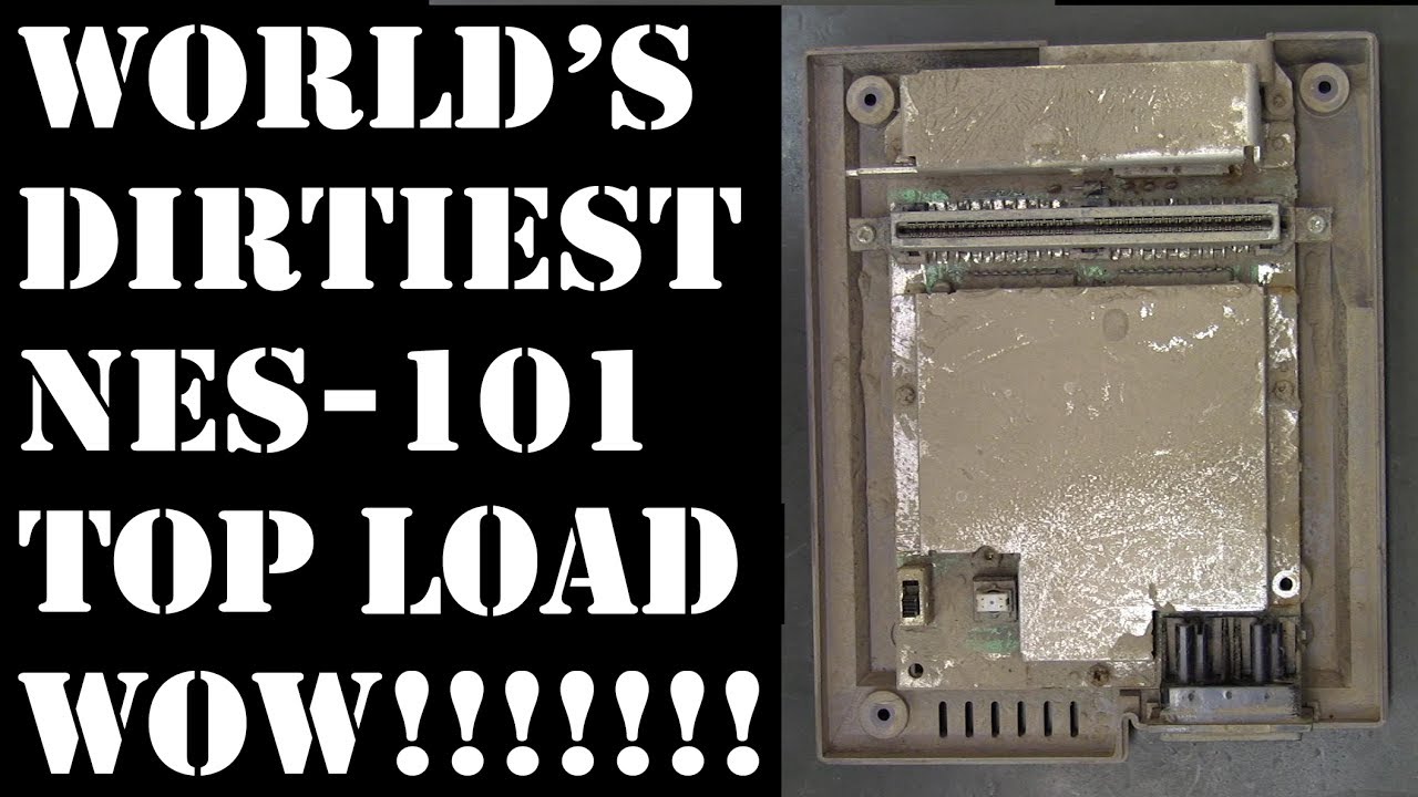 World's dirtiest NES-101 top loader Nintendo!!!