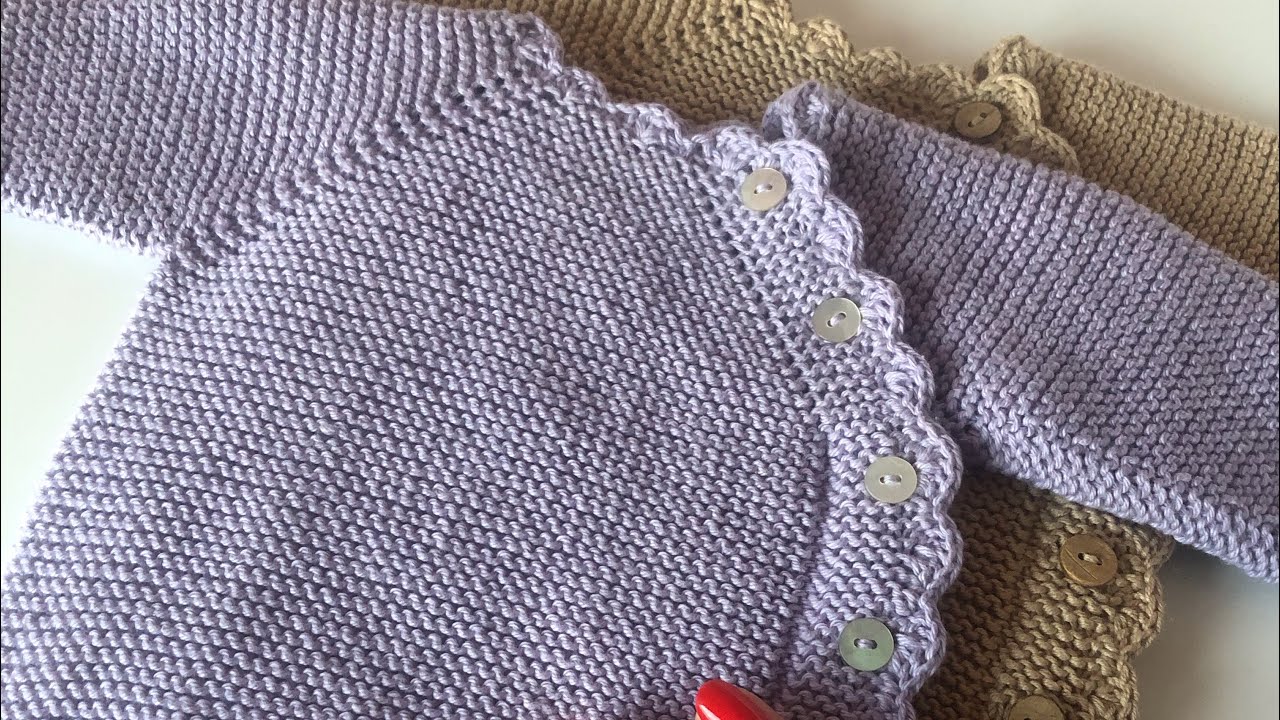 Pelele Brisa paso a paso a dos agujas Rn a 12 meses MUY FÁCIL !!!