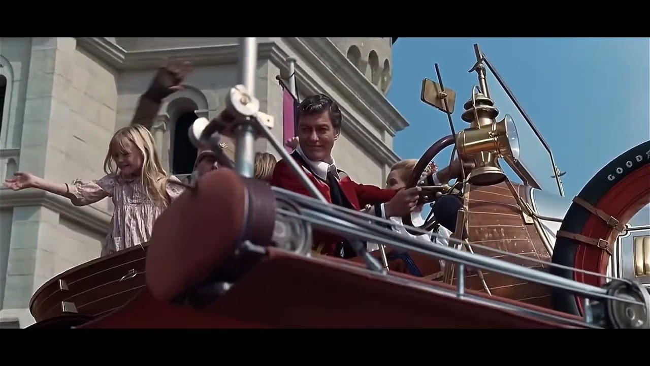Chitty Chitty Bang Bang escape scene
