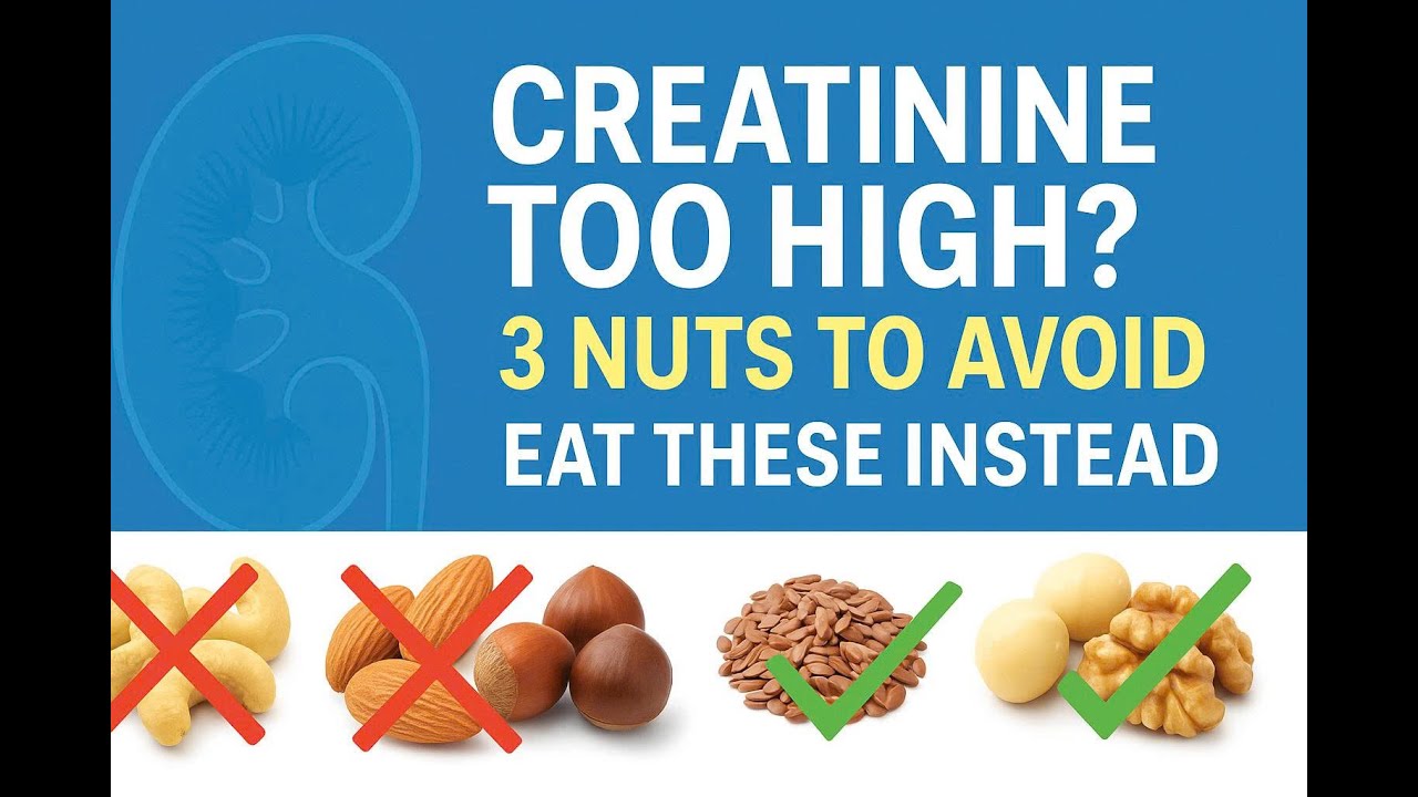 Creatinine Too High? 3 Nuts to Avoid (and 3 to Eat Instead)