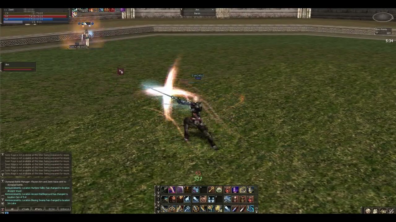 Olys- L2 GvE - Zeink - Duelist