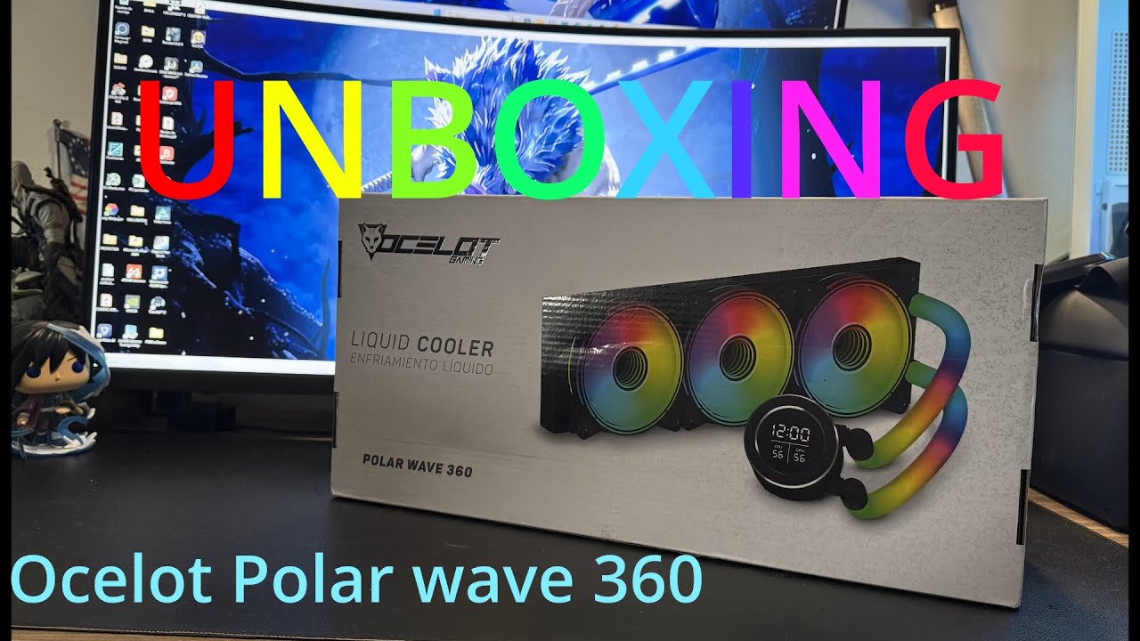Unboxing Enfriamiento liquido Ocelot Gaming Polar Wave 360