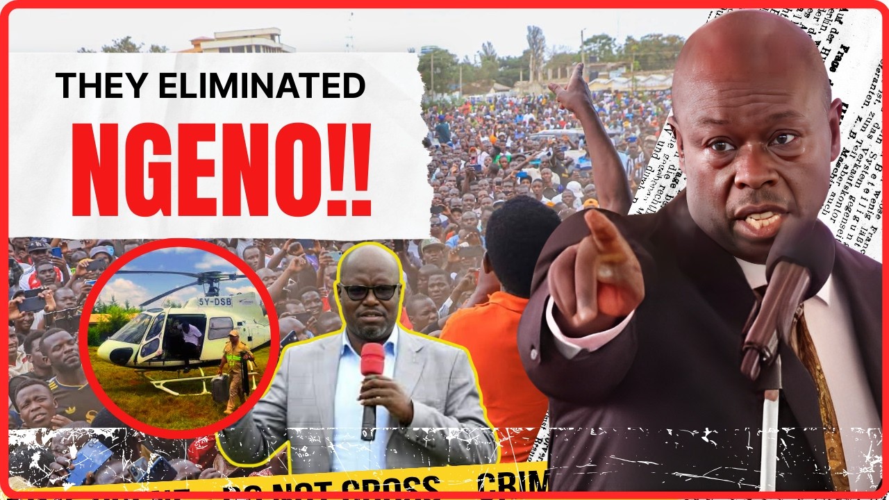 🚨 BREAKING! Gachagua EXPOSES Secret Assassination Plot Against Ngeno — Government in TOTAL PANIC 😱