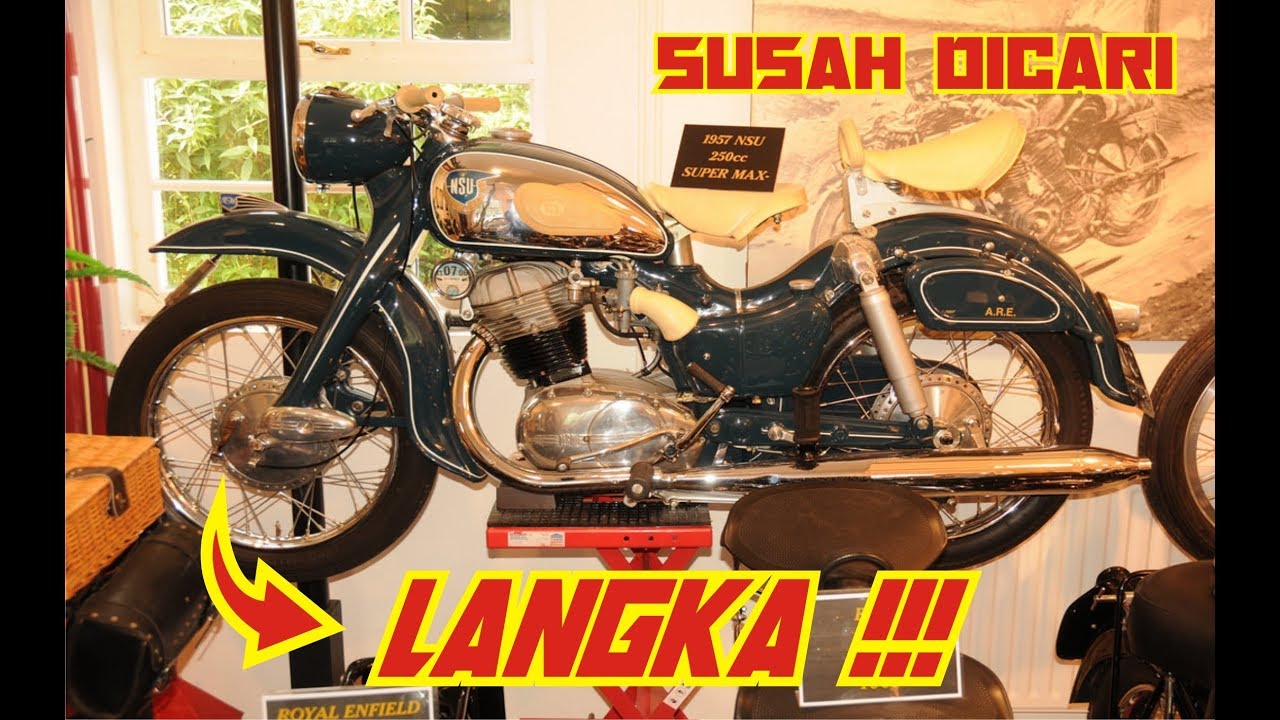10 MOTOR PALING LANGKA DI DUNIA !!!