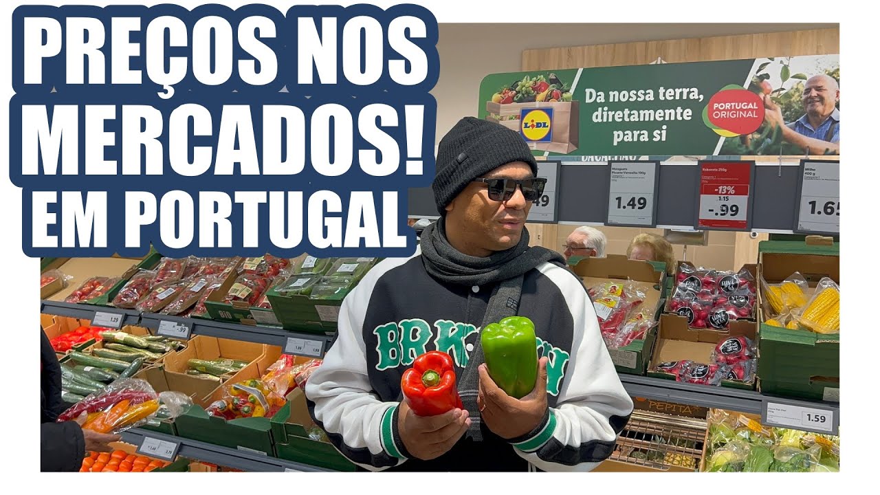 Como são os PREÇOS NOS MERCADOS DE PORTUGAL - Dois dos maiores em Viseu e Coimbra | EP #100