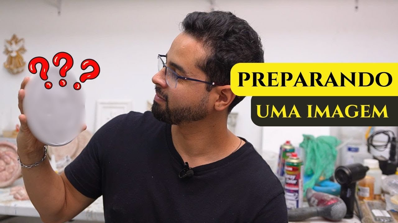 Como preparar uma imagem de gesso para tirar o MOLDE?!