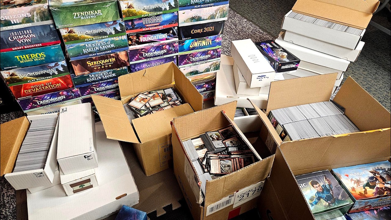 75,000 Cards. The Biggest Collection I've Ever Purchased