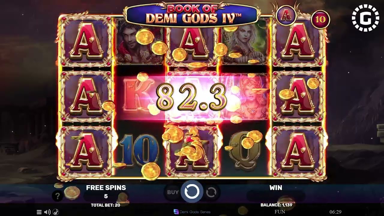 Book Of Demi Gods 4 by Spinomenal Slot Features | GamblerID