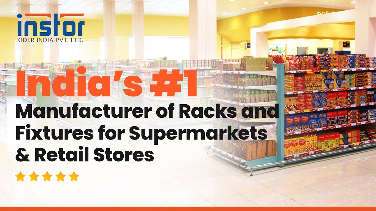 Best Racks and Fixtures for Supermarkets & Retail Stores |# 1 choice -  Instor