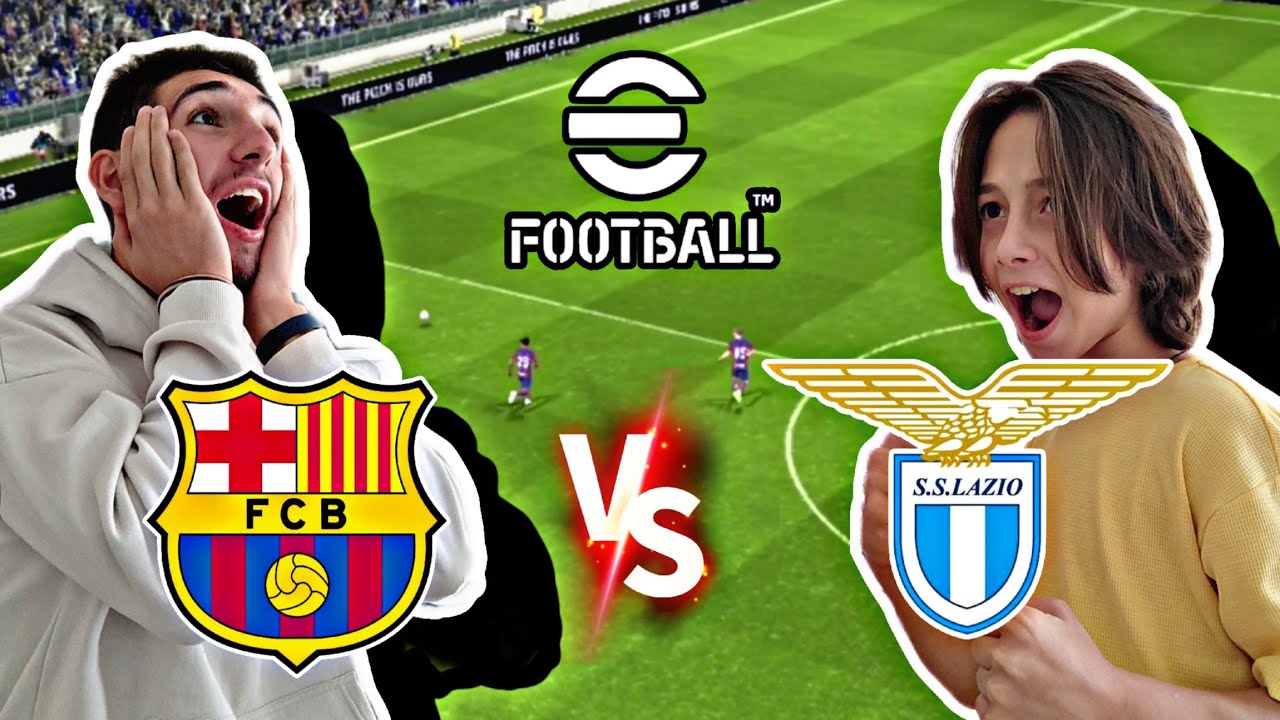 პატარა ბიძაშვილს შევეჯიბრე და მომიგო?? 😱💜 efootball 24 mobile gameplay 😱💜