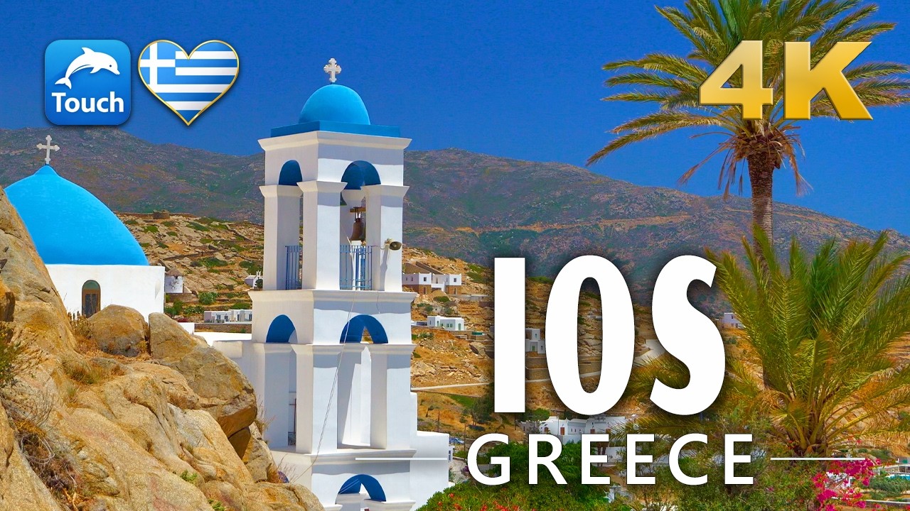 IOS (Ίος), Greece 4K ► Top Places & Secret Beaches in Europe #touchgreece